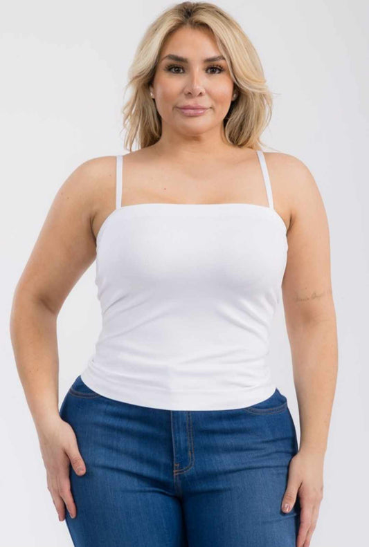 Seamless fitted cami tank top