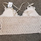 Plus Size Crochet Lace V Neck Bralette