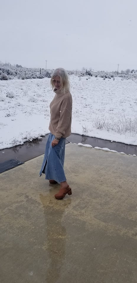 Denim Skirt