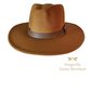 Cashmere Wool Felt Hat