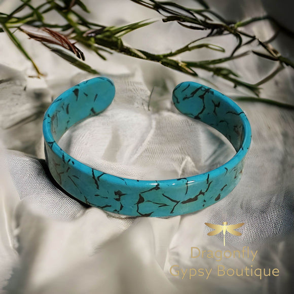Texas Turquoise Cuff Bracelet