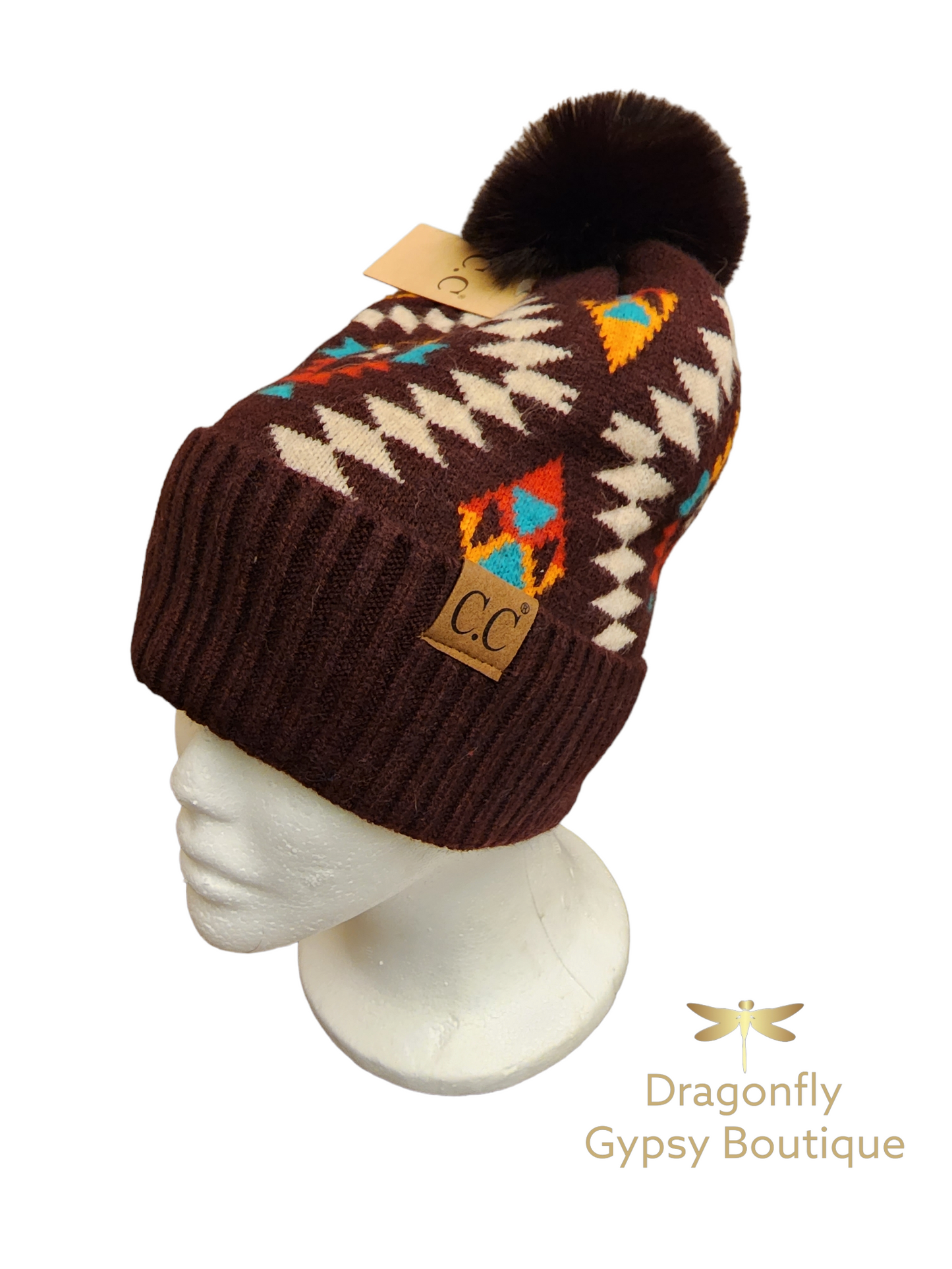 Aztec beanie