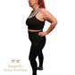 Body shaping compression pants with pockets